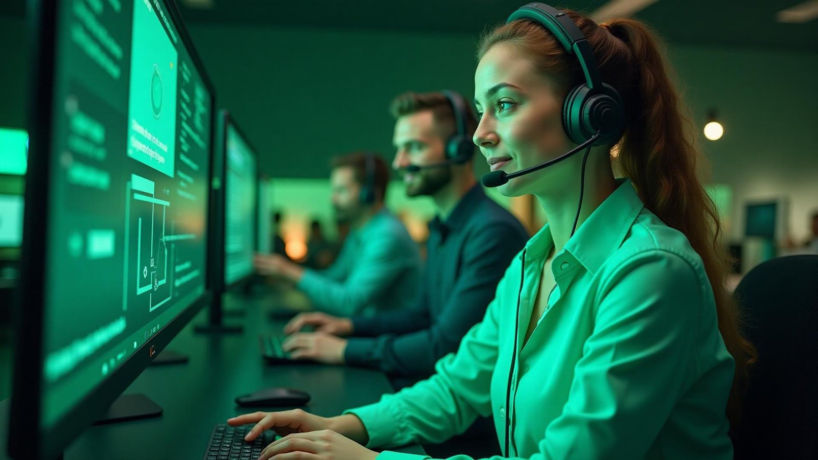 AI call center